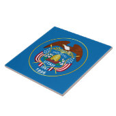 ユタ州国旗 タイル (側面)