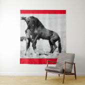 ユタ州戦スタリオンタペストリーの野生の馬 タペストリー (インサイチュ)