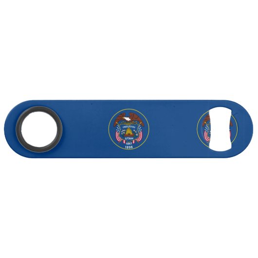 ユタ州旗デザイン スピード栓抜き (裏面横)