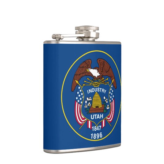 ユタ州旗デザイン フラスク (右)