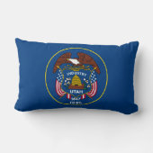 ユタ州旗デザイン ランバークッション (裏面)