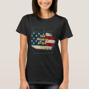 ユタ州旗モットー Tシャツ