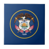 ユタ州旗 タイル (正面)