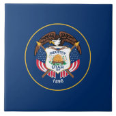 ユタ州旗 タイル (正面)