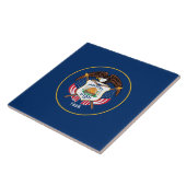 ユタ州旗 タイル (側面)