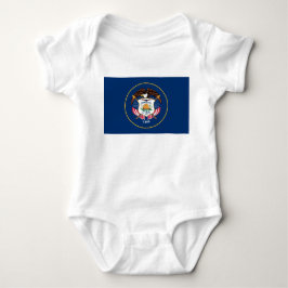 ユタ州旗 ベビーボディスーツ