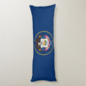 ユタ州旗 ボディピロー (裏面 (縦))