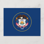 ユタ州旗 ポストカード (正面)