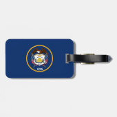 ユタ州旗 ラゲッジタグ (裏面横)