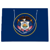 ユタ州旗 ラージペーパーバッグ (正面)