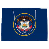 ユタ州旗 ラージペーパーバッグ (裏面)