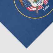 ユタ州旗 薄葉紙 (詳細)