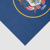 ユタ州旗 薄葉紙 (詳細)