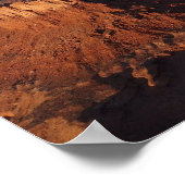 ユタ州砂漠アートデザートフォトポスター ポスター (角)