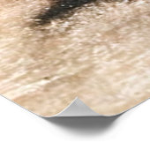 ユタ州9 Mile Canyon, Bison Pictograph ポスター (角)