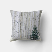 ユタ州.アメリカ。《植物》アスペン（ポピュラス・トレムロイデス） & Doglas クッション (裏面)