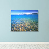 ユタ州.アメリカ。熊澄ん湖の水が現れる キャンバスプリント (インサイチュ (ウッドフロア))