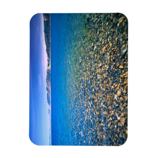 ユタ州.アメリカ。熊澄ん湖の水が現れる マグネット (縦)