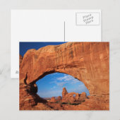 ユタ州、 アーチーズ国立公園、Turret Arch 3 ポストカード (正面/裏面)