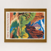 ユタ州 – シオン国立公園 ジグソーパズル (横)