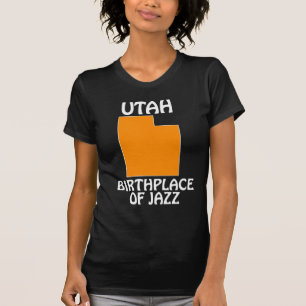 ユタ州 - ジャズ発祥の地 Tシャツ