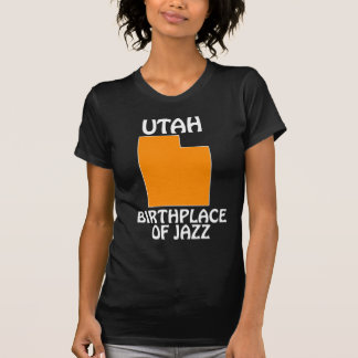 ユタ州 - ジャズ発祥の地 Tシャツ