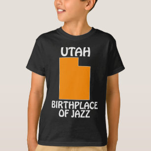 ユタ州 - ジャズ発祥の地 Tシャツ