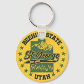 ユタ州，セント・ジョージ キーホルダー (裏面)