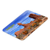 ユタ州，バランスの取れた岩 マグネット (左側)