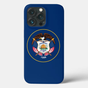 ユタ州:ビーハイブ州米国国旗、業界 iPhone 13 PROケース