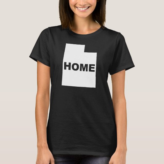 ユタ州 ホーム・アウェイ・フロム・ステート Tシャツ (正面)