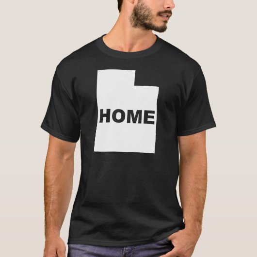ユタ州 ホーム・アウェイ・フロム・ステート Tシャツ (正面)