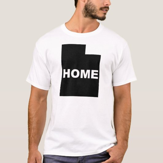 ユタ州 ホーム・アウェイ・フロム・ステート Tシャツ (正面)