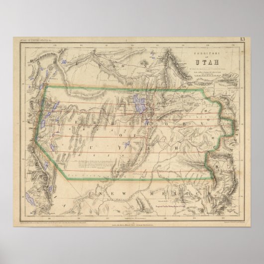 ユタ州 ポスター (正面)