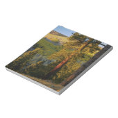 ユタ州.ポンデローザパインズ&《植物》アスペン、秋。日の出 ノートパッド (回転)