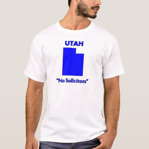 ユタ州 - 勧誘お断り Tシャツ
