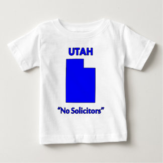 ユタ州 - 訪問販売お断り ベビーTシャツ