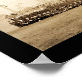 ユタ州(USS)のCrew Photo 1912 ポスター (角)