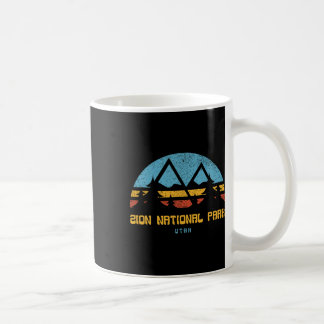 ユタ州 Zion National Park リトロ ヴィンテージ ハイキング ギフト コーヒーマグカップ