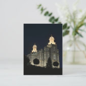 ユタ州LDS Mormon Temple Logan ポストカード (スタンド正面)