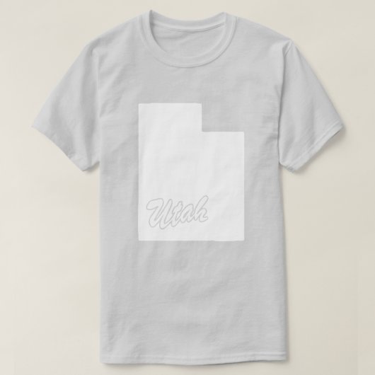 ユタ州Tシャツ Tシャツ (デザイン正面)