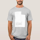 ユタ州Tシャツ Tシャツ (正面)