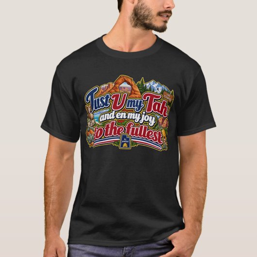 ユタ州Tシャツ Tシャツ (正面)