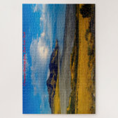 ユタ湖。クリスマスの挨拶 ジグソーパズル (縦)