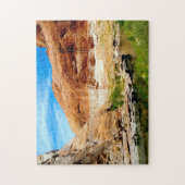 ユタ湖。 ジグソーパズル (縦)