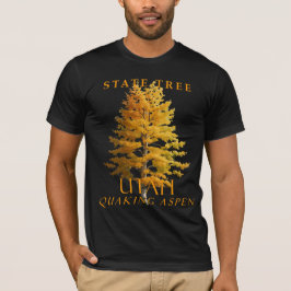ユタ準州の木 クエイキングアスペン Tシャツ