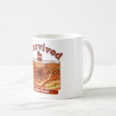 ユタ生き延び州I Shafer Trail コーヒーマグカップ (正面右)