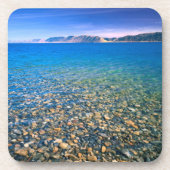 ユタ米国熊澄ん湖の水が明るい コースター (正面)