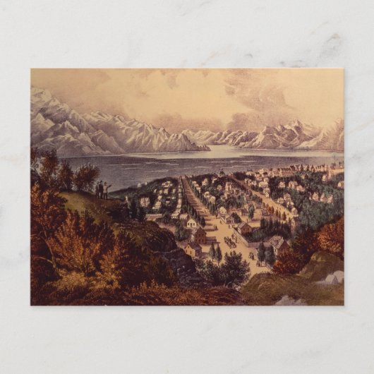 ユタ素晴らし州ソルトレイク ポストカード (正面)