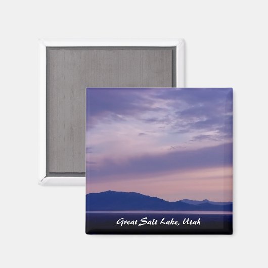 ユタ素晴らし州ソルトレイク マグネット (正面/裏面)